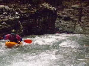 la fin de la gorge